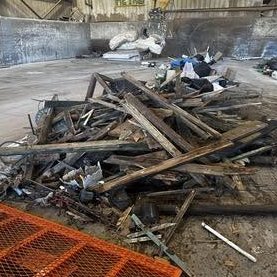 Construction debris haul-away